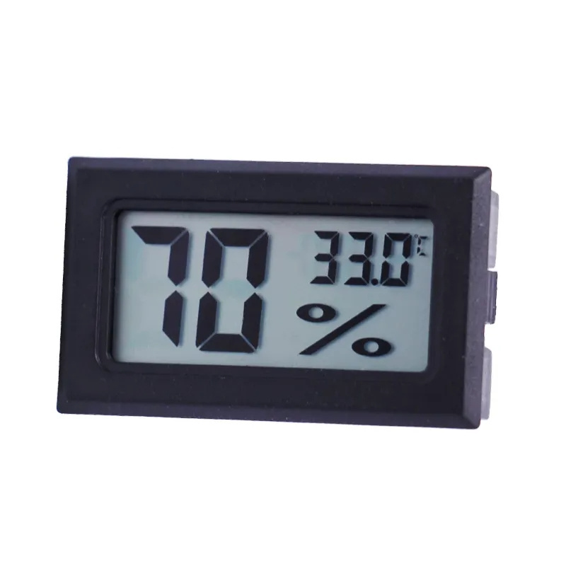 HEDAO Digital Thermometer Lcd Display Thermometer Hygrometer Mini Temperature Meter Electronic hygrometer