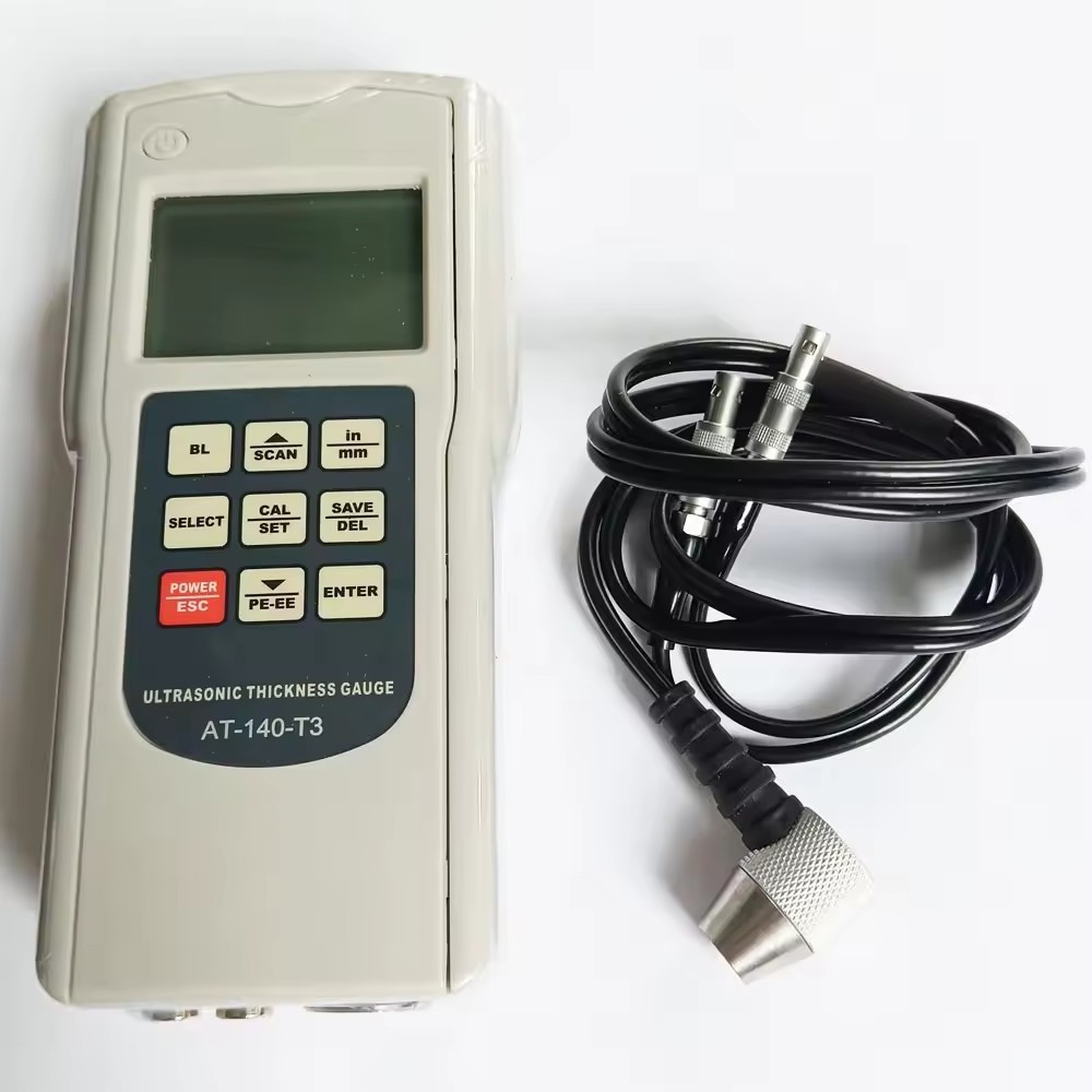 AT-140T3 High quality Ultrasonic Thickness Gauge range (1.0-300) mm Thickness measurement with backlight