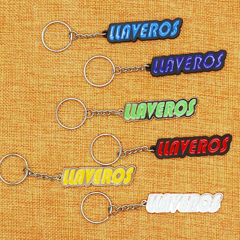 Wsnbwye stanley llavero maiz sublimation fan DIY messi llaveros antiviolacion word Metal Keychain