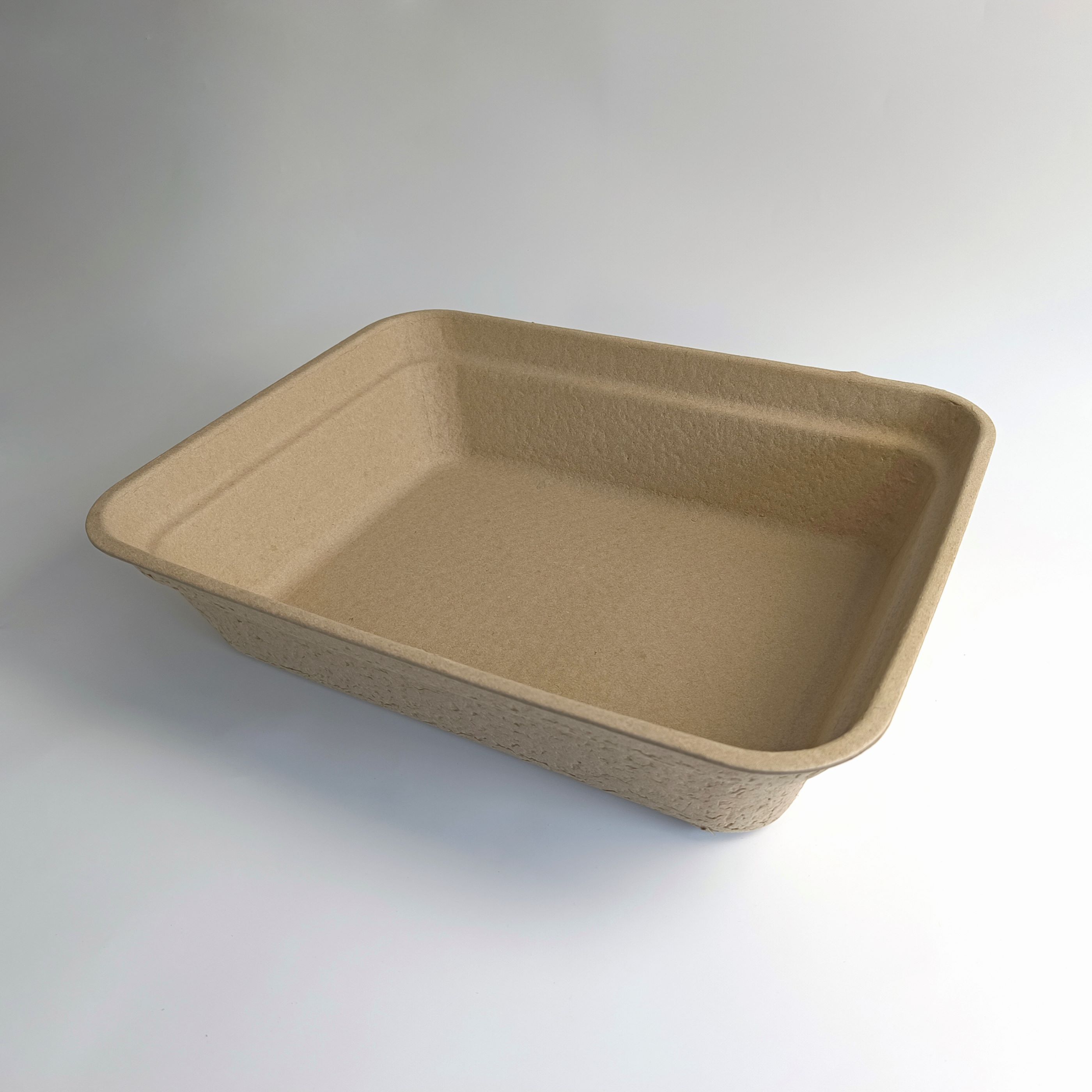 Biodegradable Disposable Environmentally Friendly traveling portable cat litter box large paper litter box of recycled paper