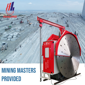 Double Blade Stone Mining Machine Stone Cutting Machine for Granite Marble Block on Quarry with High Efficiency Wire Saw