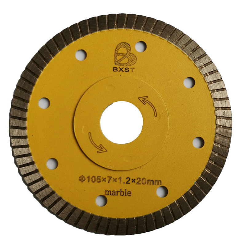 granite tools supplies Marble corrugated slice diamond circular saw blade for ceramic tile marble granite cutting