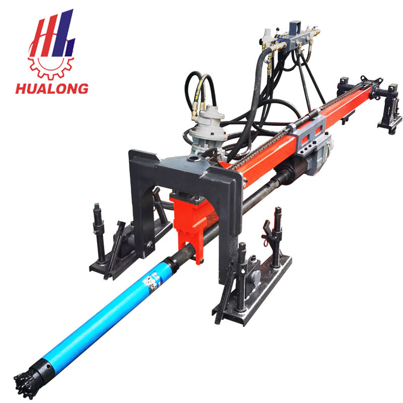 HUALONG machinery Multifunctional Pneumatic quarry rock driller 100mm Down-the-hole Stone Borehole DTH  Drilling rig Machine