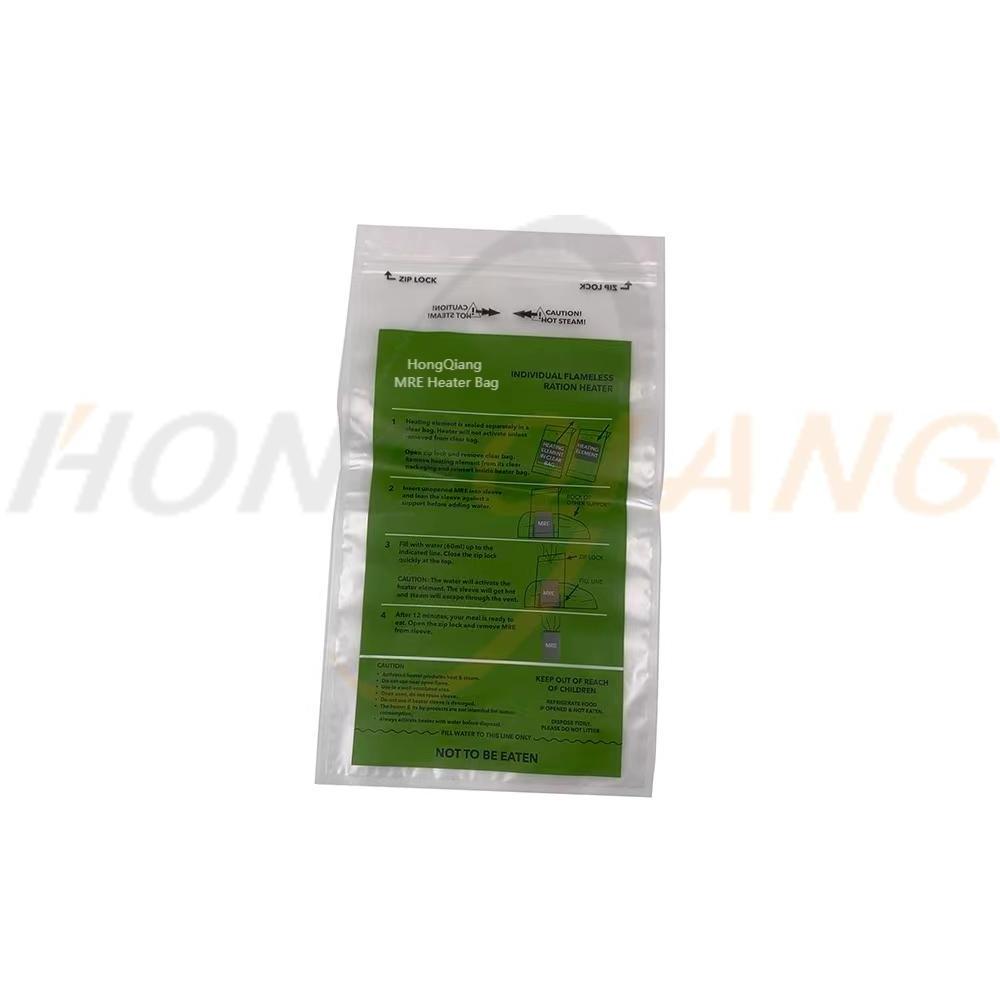 HongQiang  Zip Lock Bag Packing Flameless Ration Outdoor Camping Hiking Travelling Mre Heater Bag