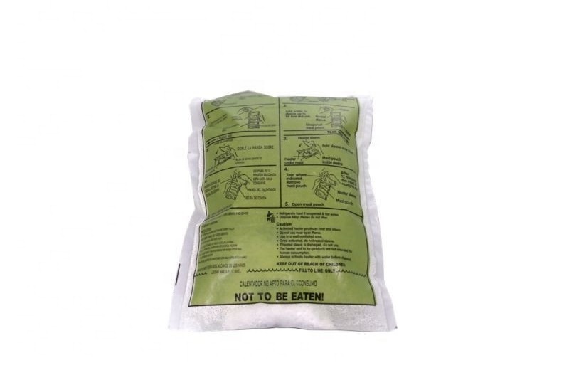 HQF-040 HongQiang OEM Package No Flame No Smell Quick Delivery Self Heating Food Factory Price MRE Heater Bag heat pack for food