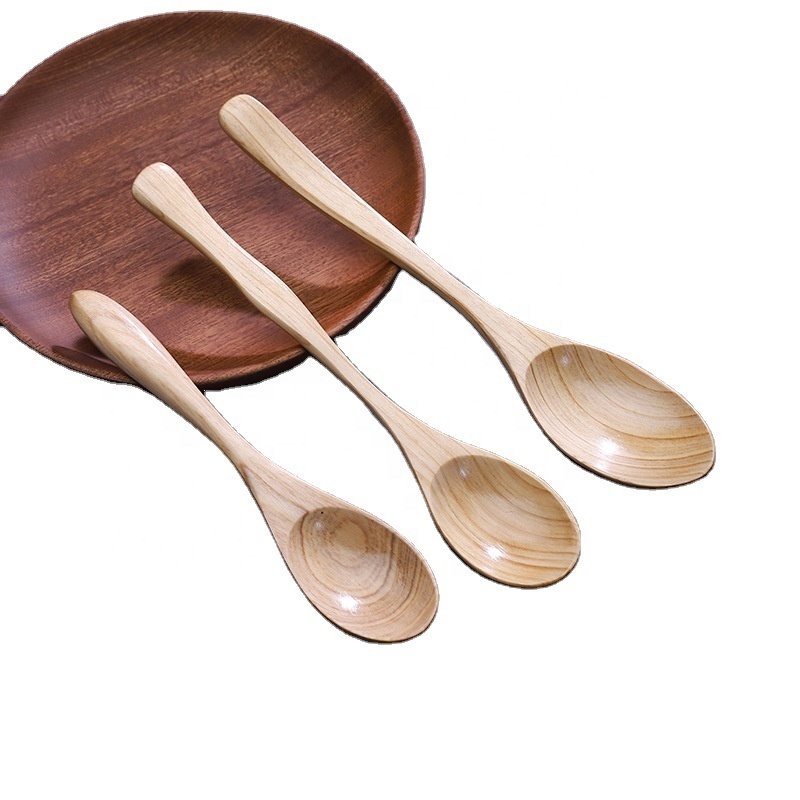 Curve Handle Spoon Creative Cute Soup Size Spoon Kitchen Utensils Manufacturer Customized Direct Sales Wholesale