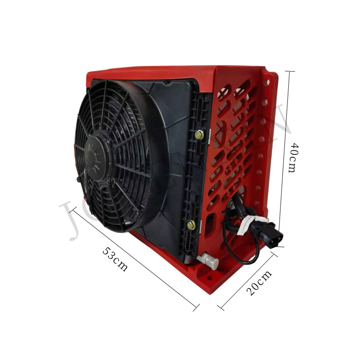 12v 24v car ac split air condition split parking cooler with electric compressor  for truck