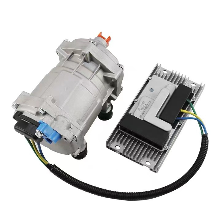 Cheap price  universal 12v 24v electric ac air conditioner compressor for cars  automotive dc 12 vlot electric air compressor