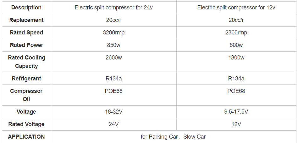 Cheap price  universal 12v 24v electric ac air conditioner compressor for cars  automotive dc 12 vlot electric air compressor