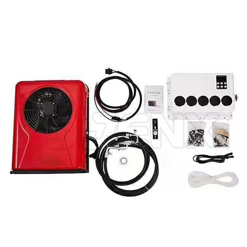 Electric 12v dc Split Truck Parking cooler car air conditioner compressor For Truck Sleeper