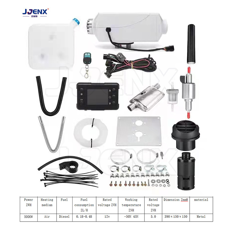 Portable universal 2KW 5KW 12v 24v auto car air diesel parking heater for diesel truck boat caravan car