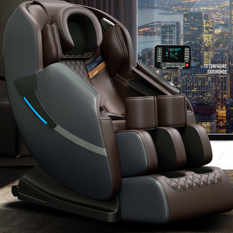 Hand Electric AI Smart Recliner SL Track Zero Gravity Shiatsu 4D  Modern Luxury Foot Full Body 3D for Home Office Massage Chair