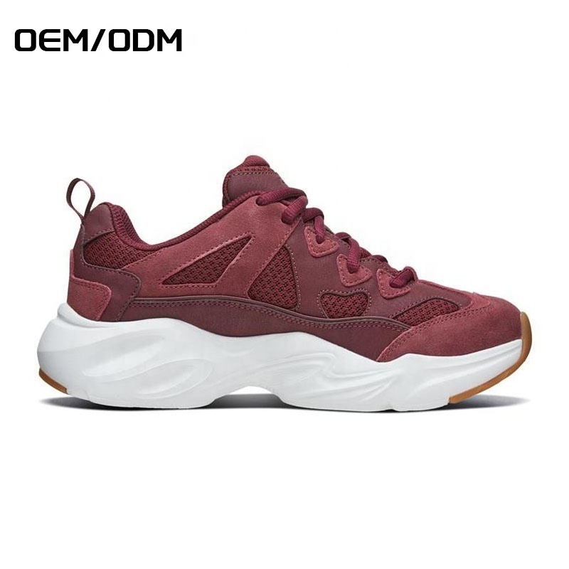 China Customized Brand Lace-Up Sneakers Women Fashion Casual Comfortable Running Men Sport Shoes