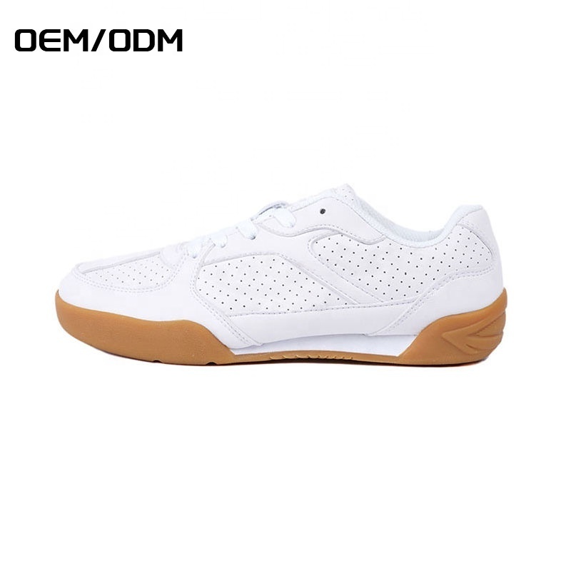 JIANER High Quality Lace-Up Blank Types All-Match Latest Customized Men Sneaker White Shoes Casual