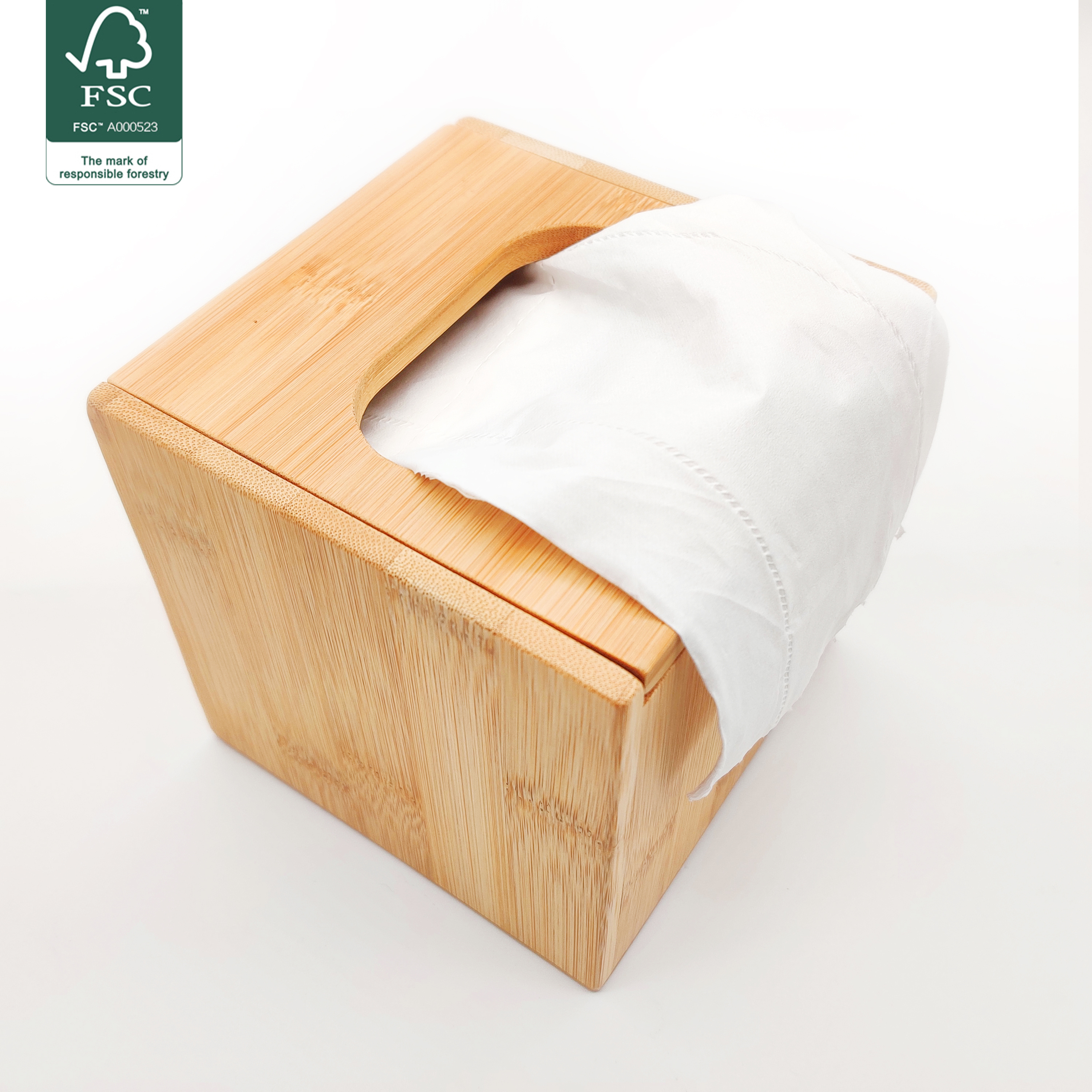 Kitchen Tools Free Sample paper holder storage boxes & bins bamboo tea box tissue box