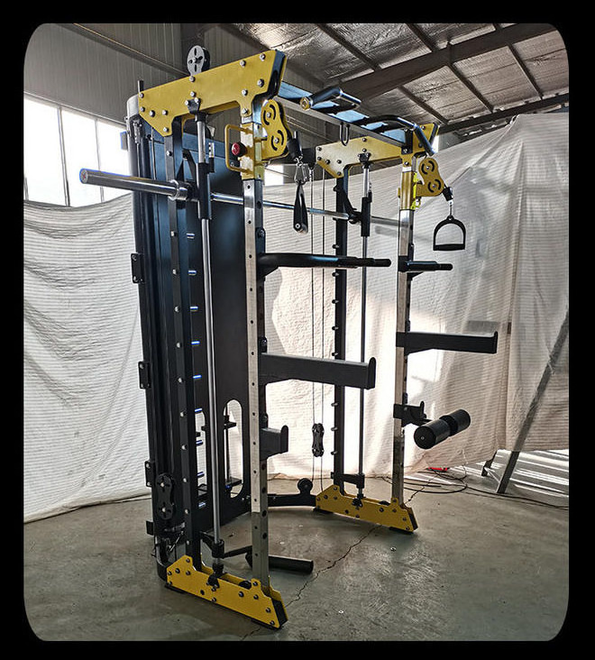 2023 Best Quality Cheap Gym Equipment Multi Functional Trainer Smith Machine For Home Life Fitenss