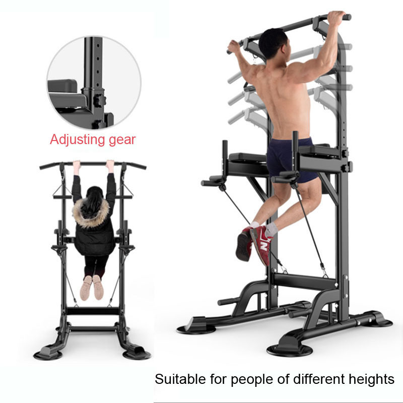 JW wholesale outdoor folding training pull up bar chin up station dip stands door gym chin multi functional horizontal up bar