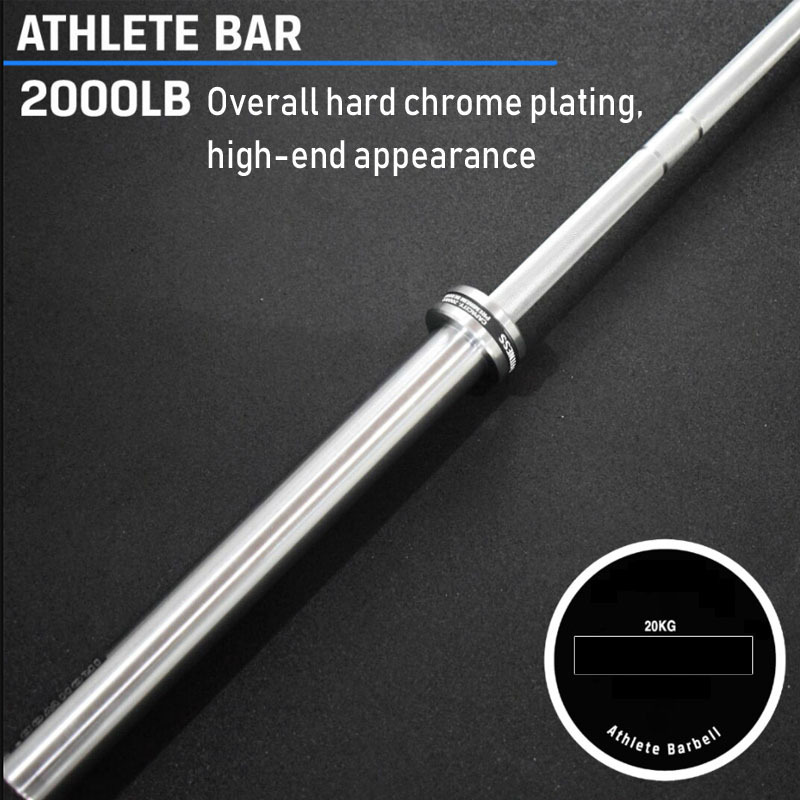 High Standard Black Zinc Barbell/Weight Lifting Bar/Hard Chrome Barbells