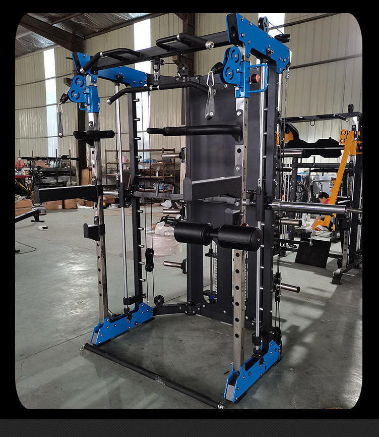 2023 Best Quality Cheap Gym Equipment Multi Functional Trainer Smith Machine For Home Life Fitenss