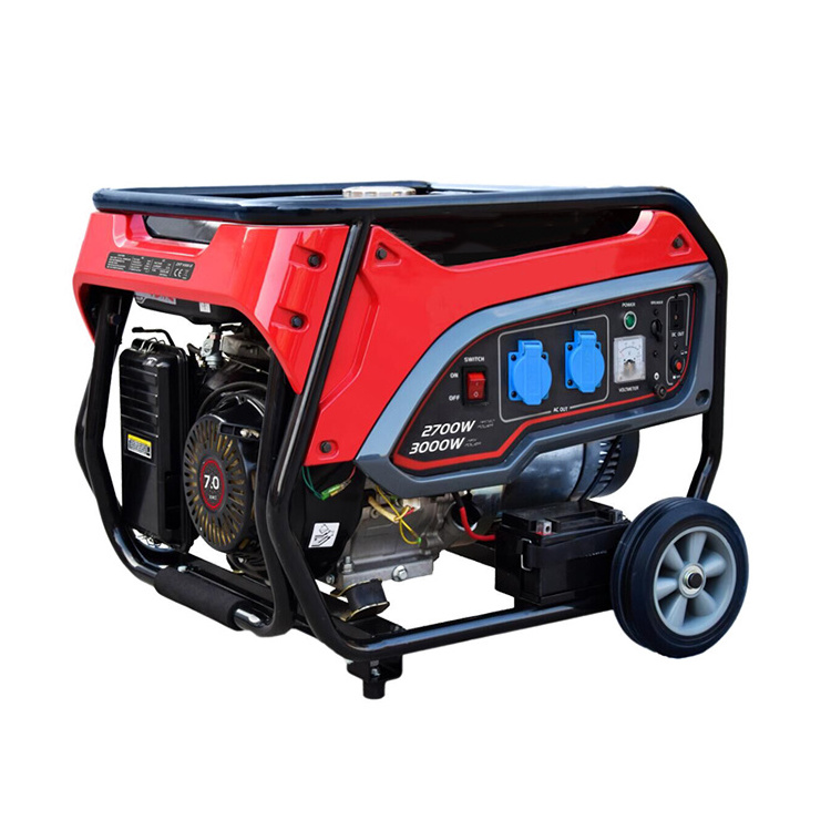 Power Value 2kw 3kw 4kw 5kw 6.5kw 8500W Portable Gasoline Generator