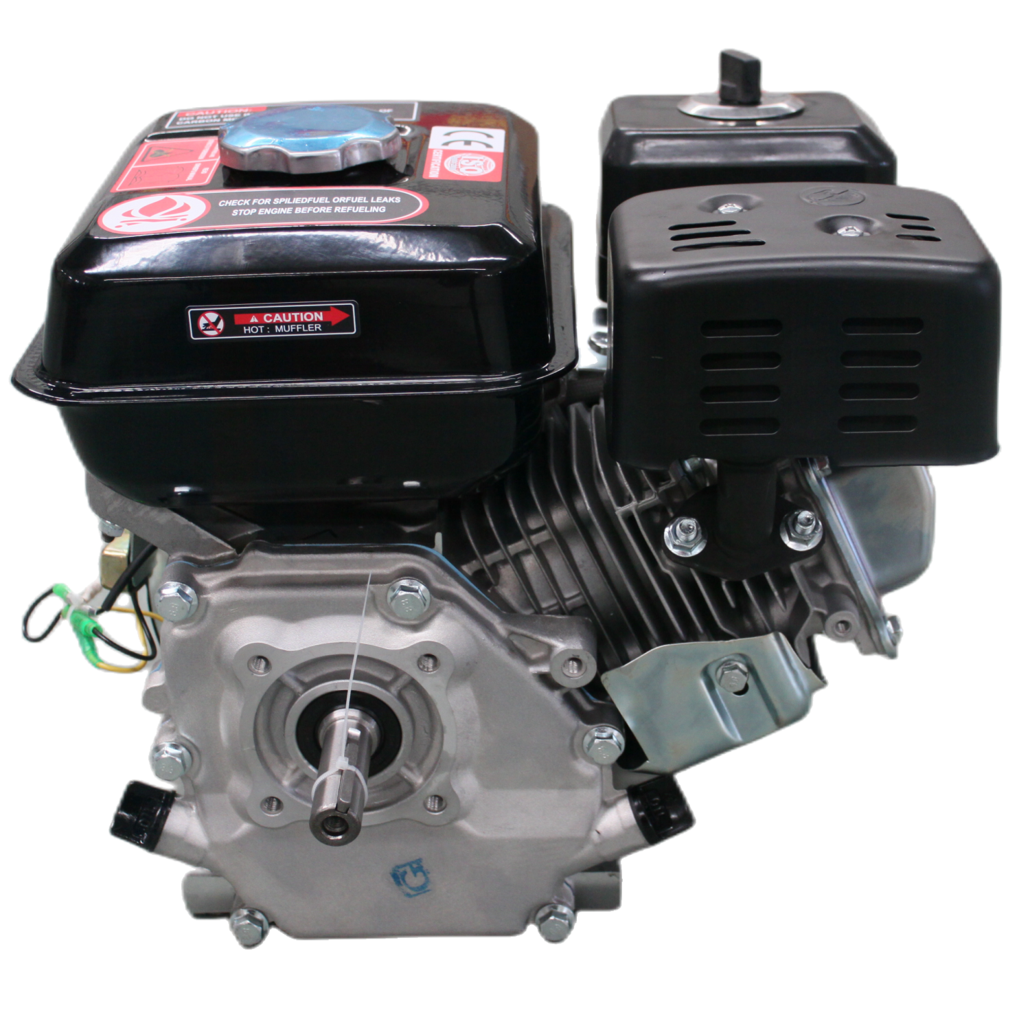 Single Cylinder Air-Cooled 5.5HP 7.0HP 168f 4-Stroke Small Gasoline Gas Petrol Full Engine