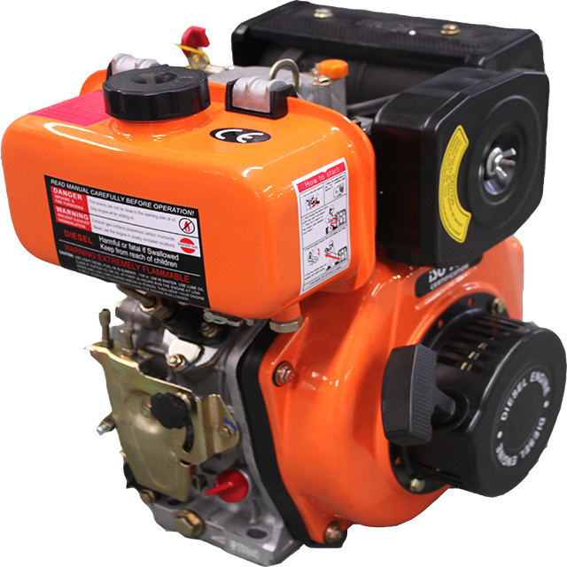 Small 4 Stroke Air Cooled Single Cylinder Diesel Engine for Sale 4HP 6HP 10HP 12HP 13HP 15HP 17HP Diesel Engine