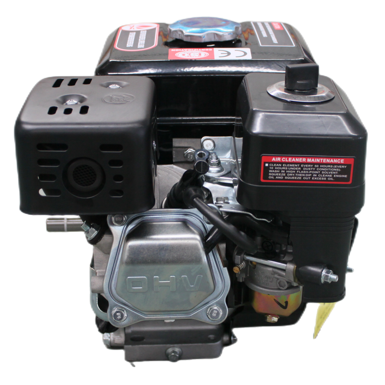 Single Cylinder Air-Cooled 5.5HP 7.0HP 168f 4-Stroke Small Gasoline Gas Petrol Full Engine