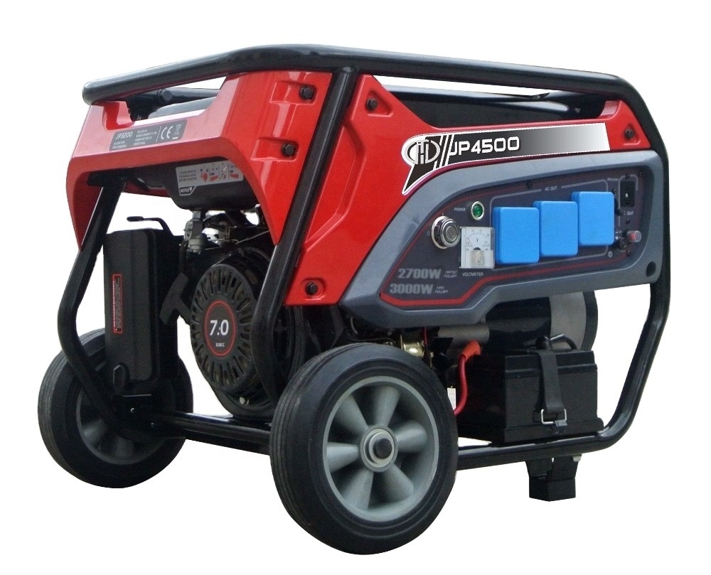 Power Value 2kw 3kw 4kw 5kw 6.5kw 8500W Portable Gasoline Generator