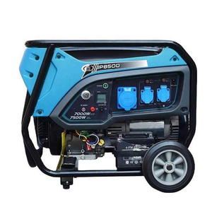 Electric Start 7kw 7000 Watt 7.5kw 7500 Watt Gasoline Power Open Type Portable Silent Gasoline Generator