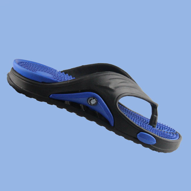 Spring Men EVA Massage Spa Flip Flops Male Rubber Foaming Plastic Slippers Health Hotel Slide