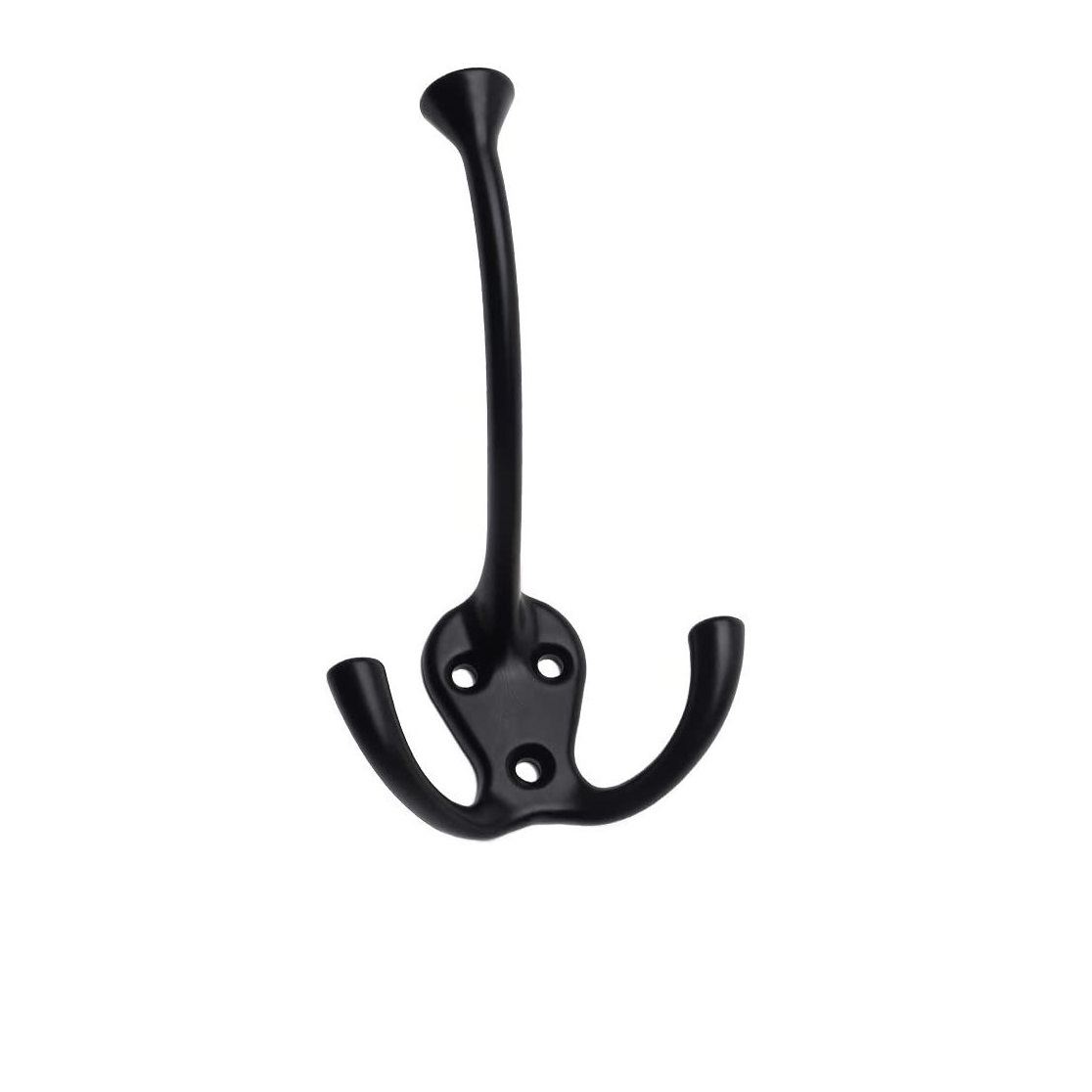 Heavy Duty Big Triple Leg Wall Mounted Entryway Coat Hooks Scarf Jacket Hangers Bath Towel Hooks