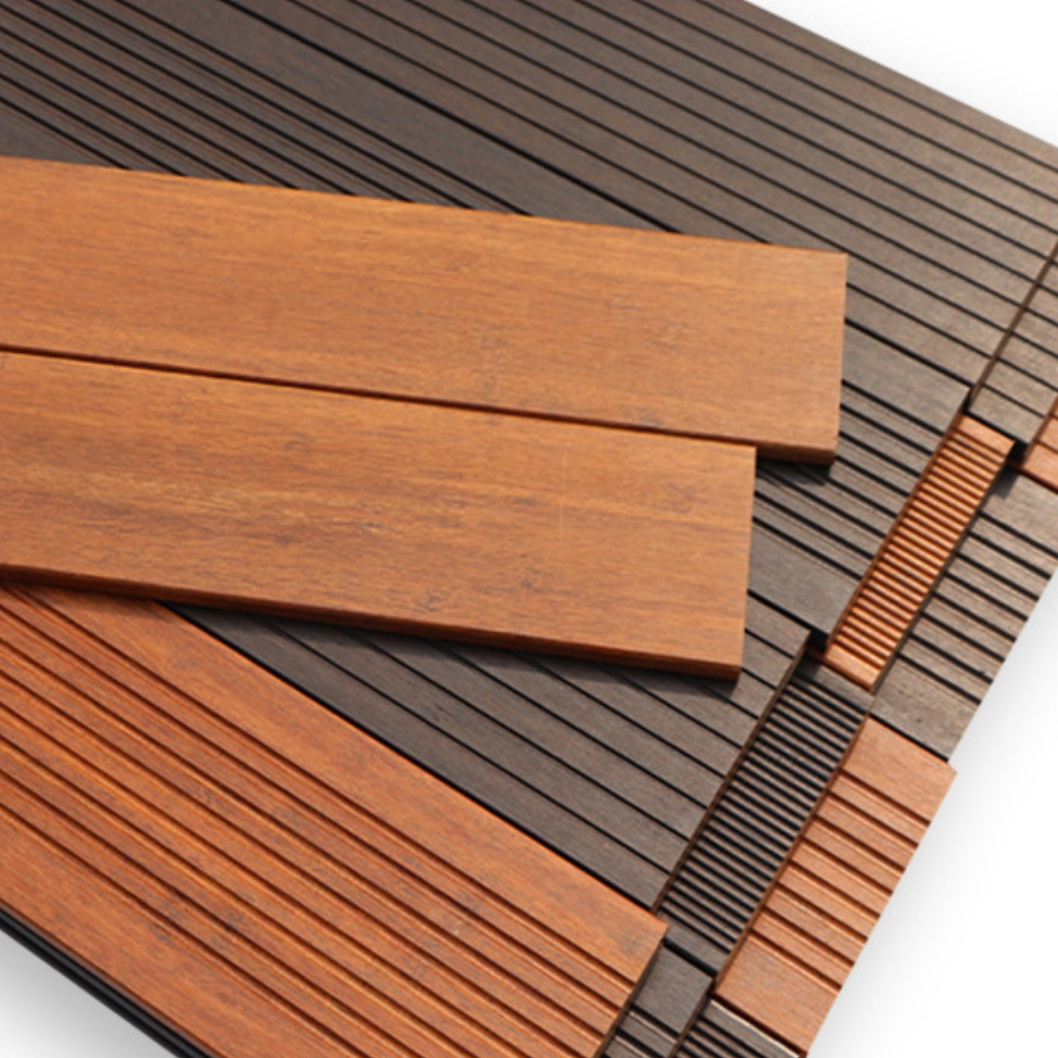 Wholesale Bamboo Terrace Decking Board Patio Deck Tiles Wpc Flooring Cheap Bamboo Composite Decking