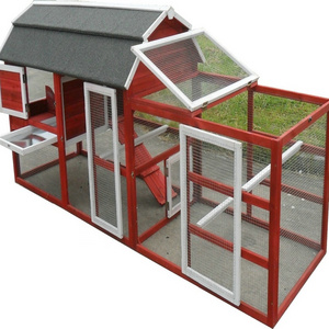 Hot Sale Customized High Quality XRCH-2005 Outdoor Chicken Coop Hen House Family used For Wooden Chicken Coop