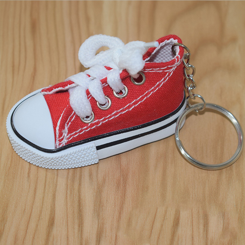 3d mini sneaker keychain mini sneakers shoe keychain plimsolls keyring