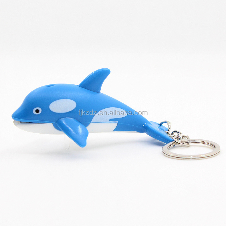 led mini animal keychain with sound aquarium giveaway zoo gift