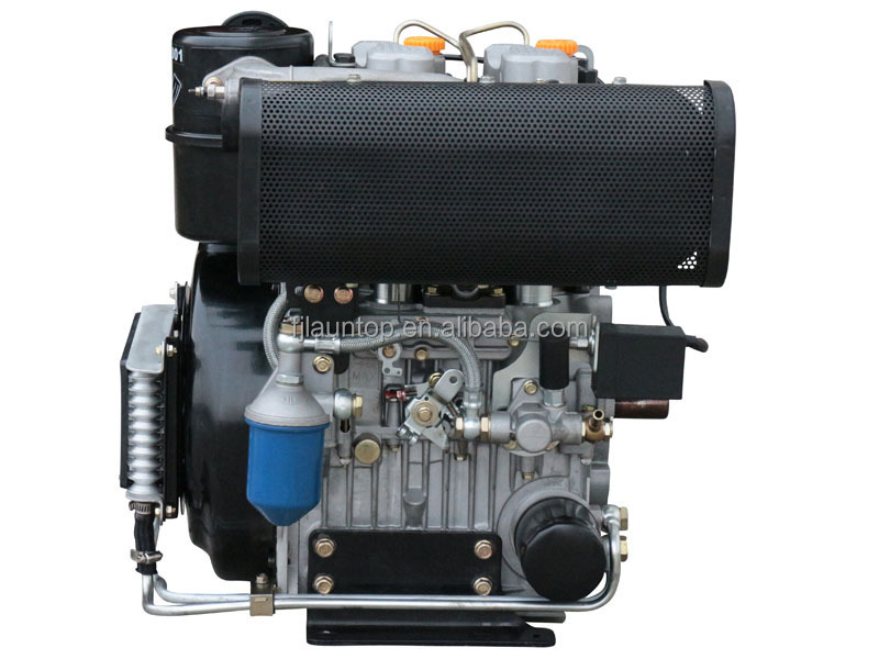 290F twin cylinder air cooled diesel engine