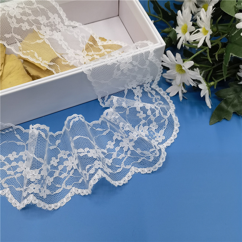 6cm Net Fabric Lace Border 100polyester Fabric Nylon Spandex Plain Fabric Mesh