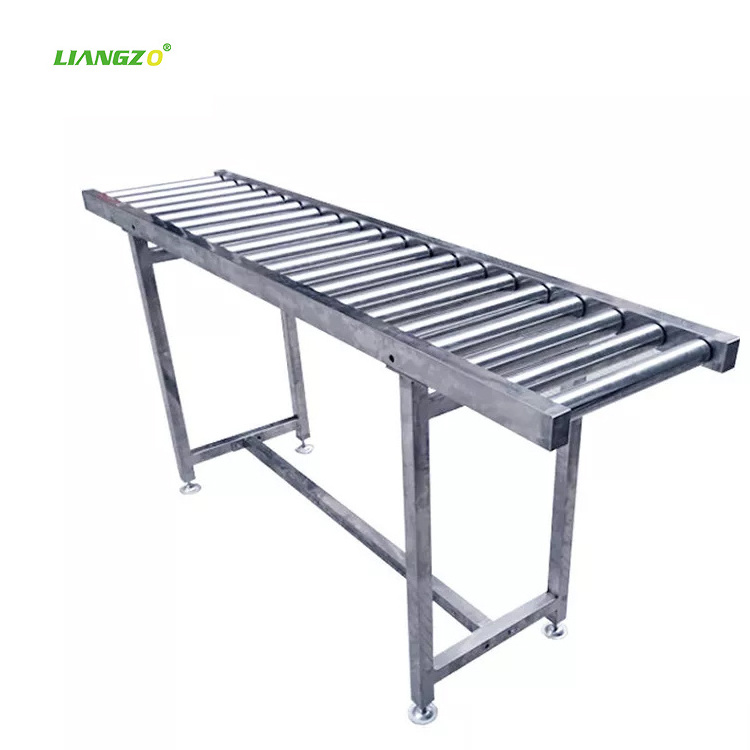 Assembly Production Line Customized Automatic Gravity Chain Driven Roller Conveyor