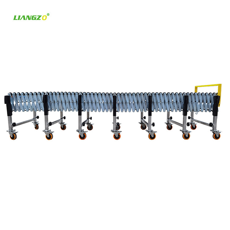 Wholesale Factory Industrial Gravity Steel Portable Roller Conveyor for Trucks