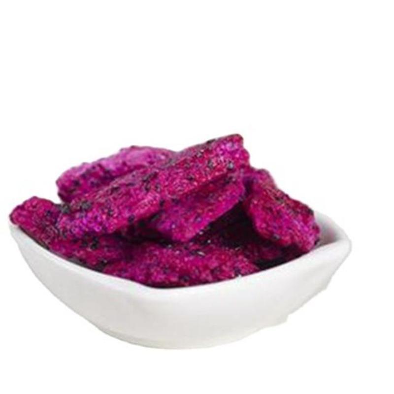 Newest style type fruit chips freeze dried dragon fruit