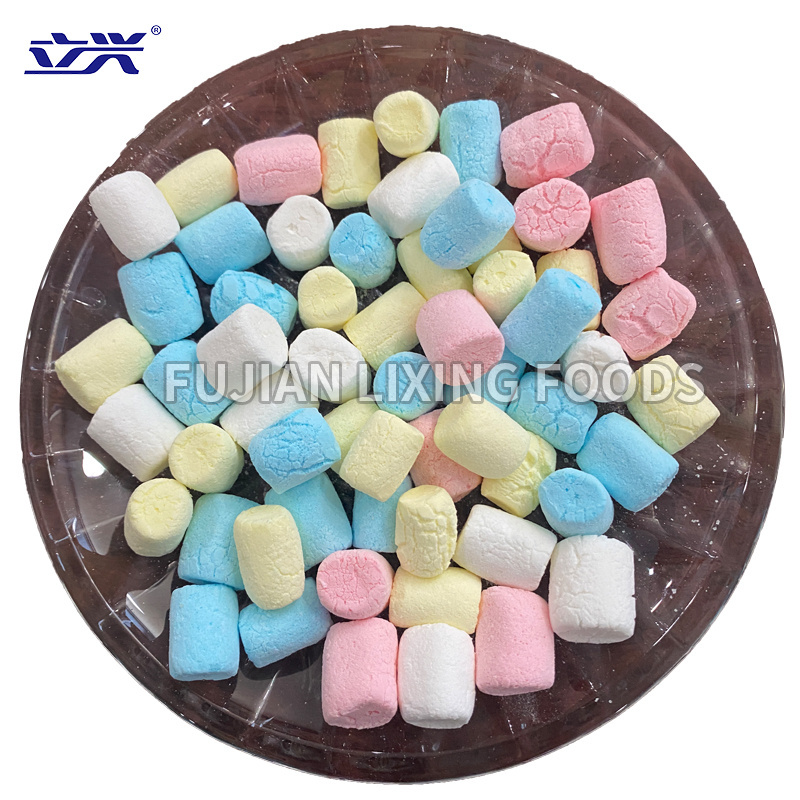 New Product Custom Private Label lixing freeze dried rainbow skittle candy Competitive Fast Delivery Source factory FD candy