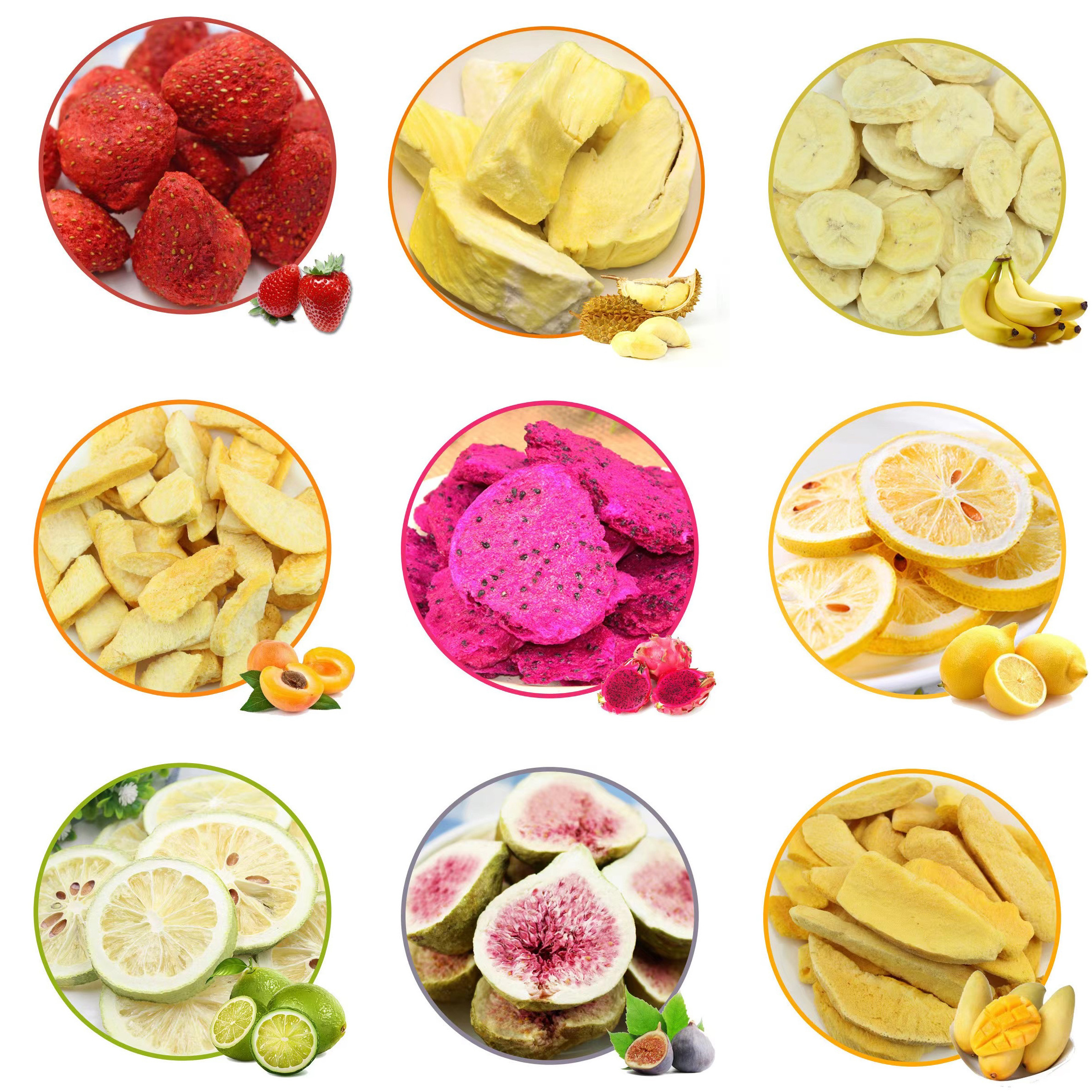 OEM selling  freeze dried organic banana  bulk chips/slice/extract powder freeze dried Fruit  natural organic sweet dry banana