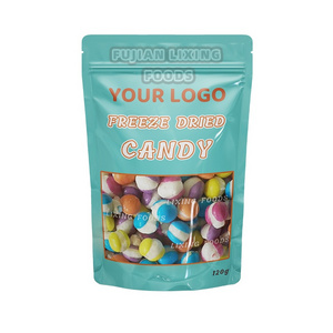 Best New Products Of 2024 lixing freeze dried rainbow skittle candy scrumptious Wholesale Customization FD candy