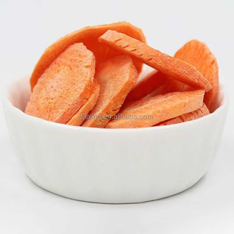 Pure Natural Whole Freeze Drying Carrot Stick Slice Cheap Wholesale Source Factory