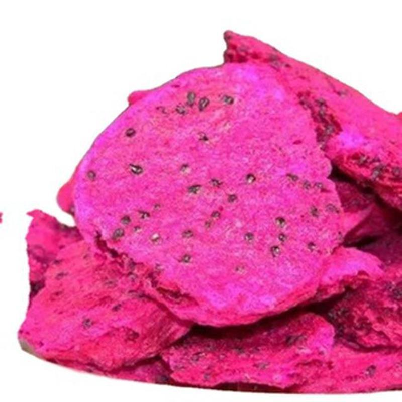 Newest style type fruit chips freeze dried dragon fruit