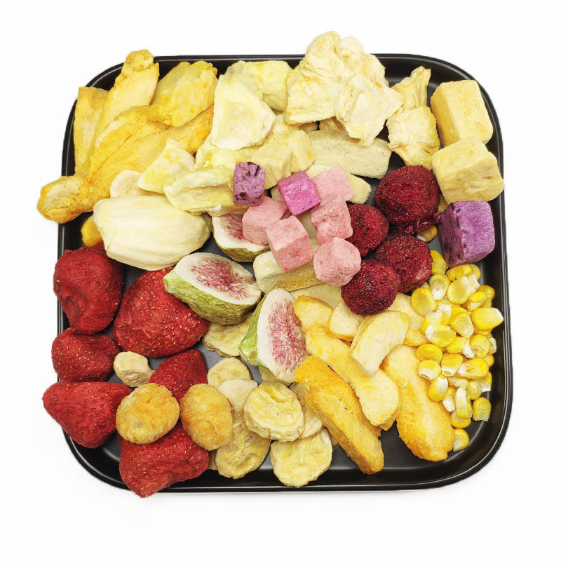 Wholesale Freeze-Dried Mixed fruit  Freeze Dried apple mango Banana Durian Strawberry bulk freeze dried fruit