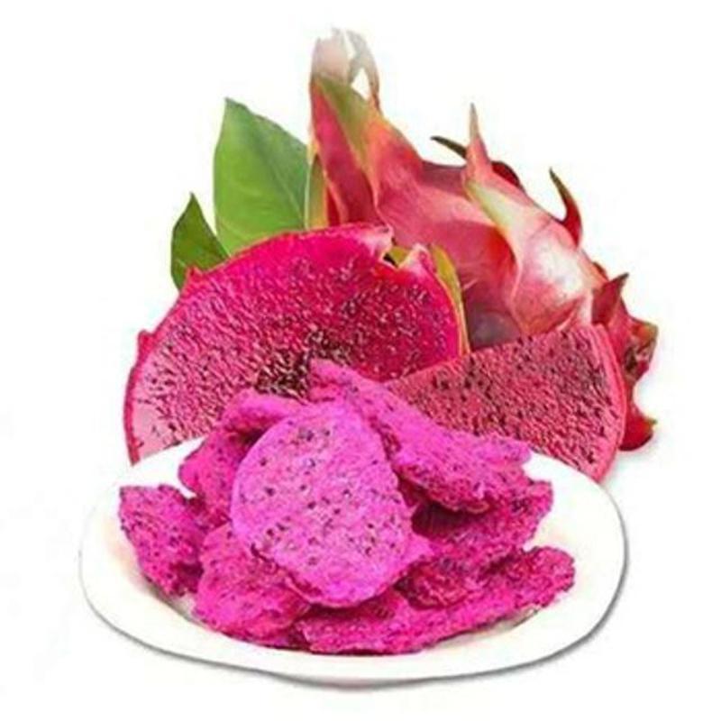 Newest style type fruit chips freeze dried dragon fruit