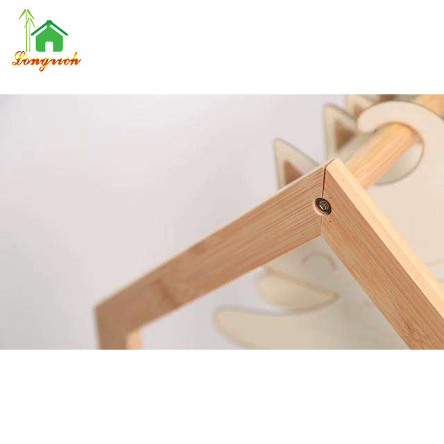 Wooden Kid Clothes Racks Durable Hangers and Display Shelves for Families with children