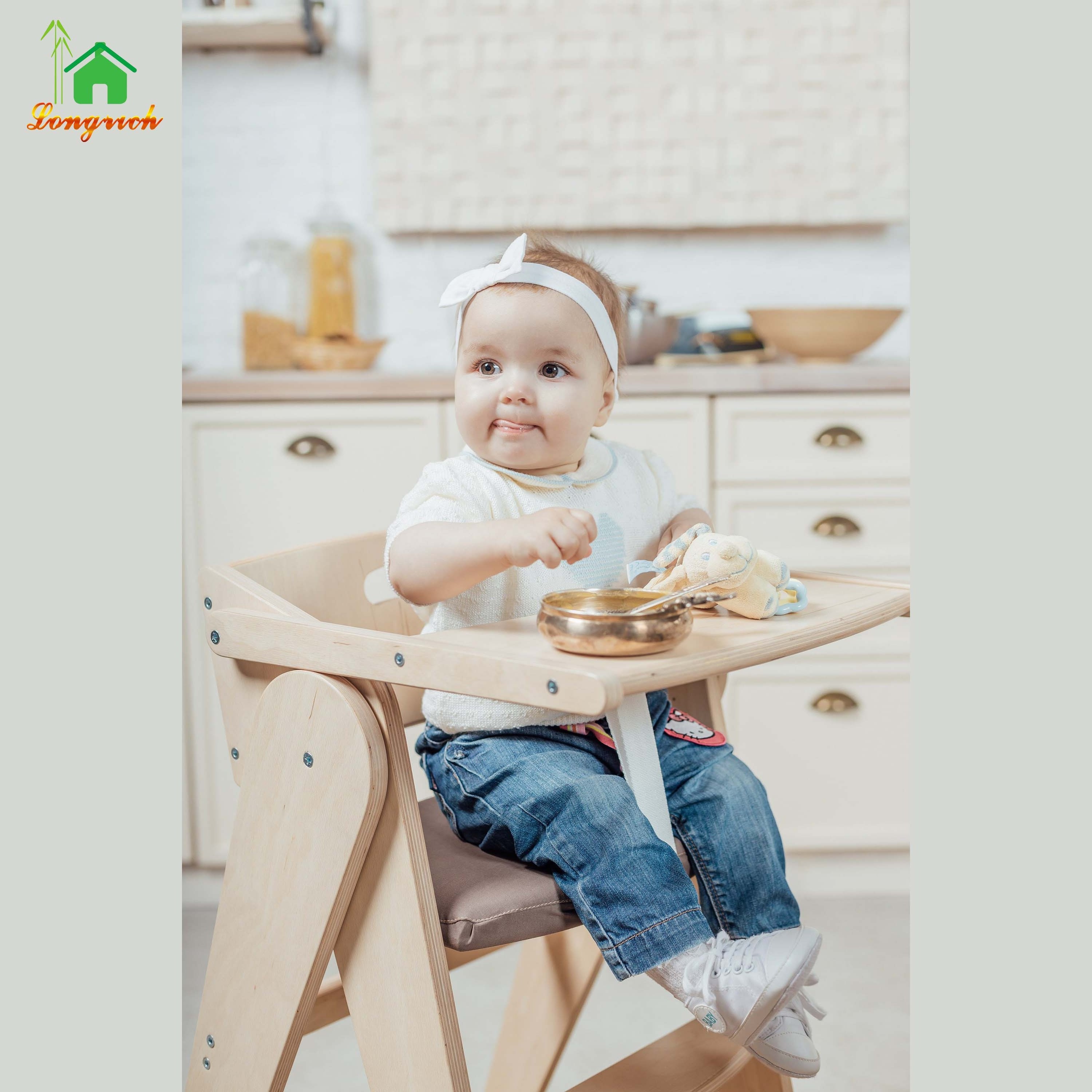 Multi-Functional Baby High Chair - Convertible Swing, Feeding, and Car Seat Compatible Chair for Comfortable Dining and Play