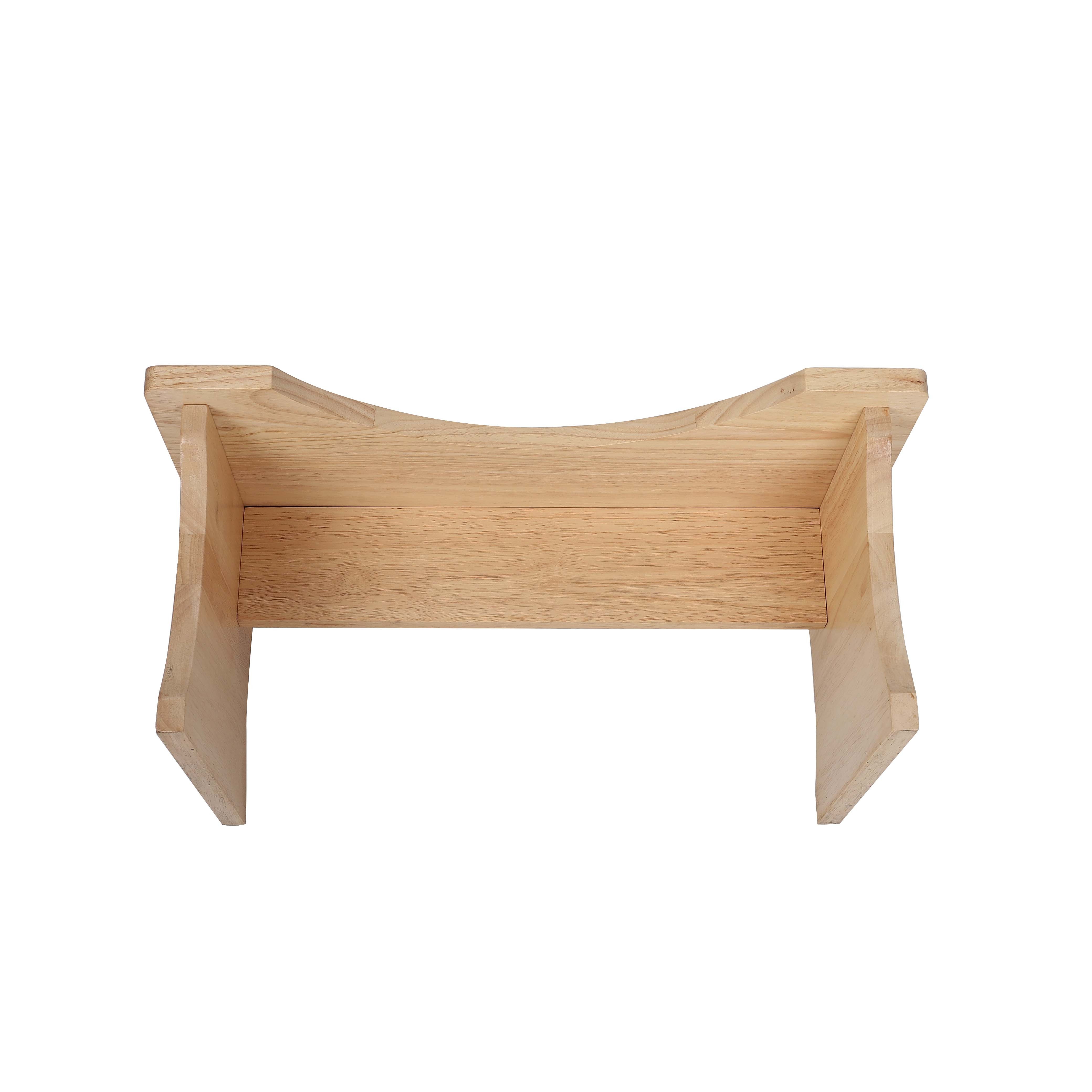 Wooden Toilet Stool Toilet Seat Custom Bamboo High Quality Modern Home Stool & Ottoman Bathroom Stool Toilet Seat